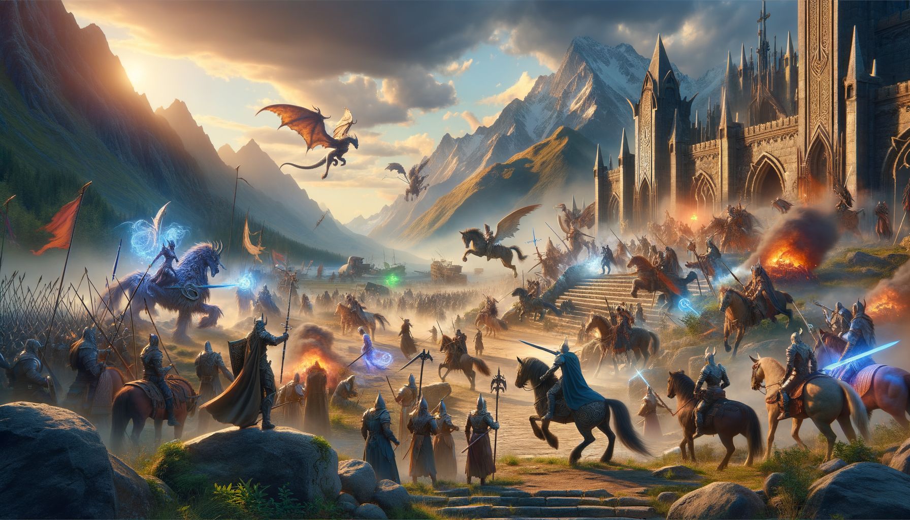 Epische Schlachten in der Welt der Fantasy